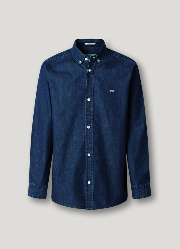 SLIM FIT DENIM SHIRT