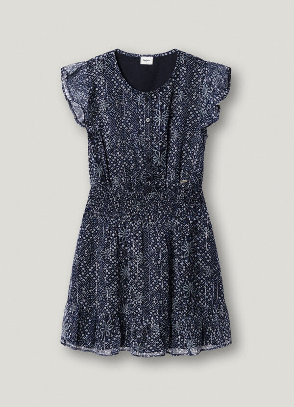 FLORAL PRINT MINI DRESS
