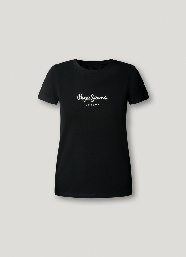 SLIM FIT LOGO PRINT T-SHIRT
