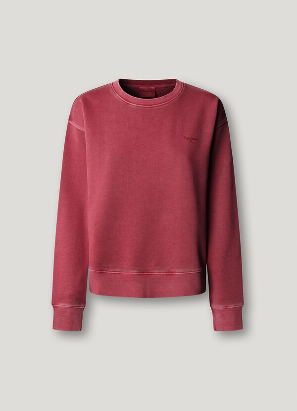 CREW NECK LOGO SWEATSHIRT