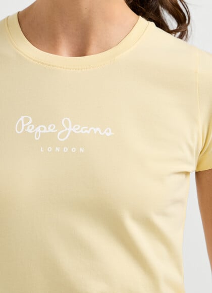 SLIM FIT LOGO PRINT T-SHIRT
