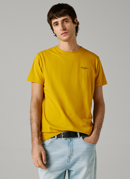 SLIM FIT LOGO PRINT T-SHIRT