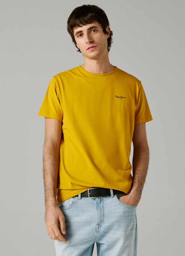 SLIM FIT LOGO PRINT T-SHIRT