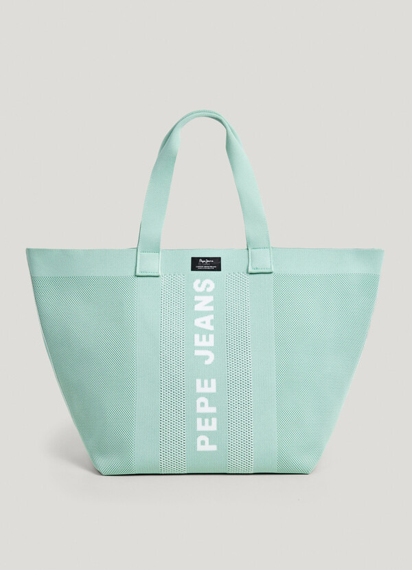 LOGO PRINT SHOPPER BAG