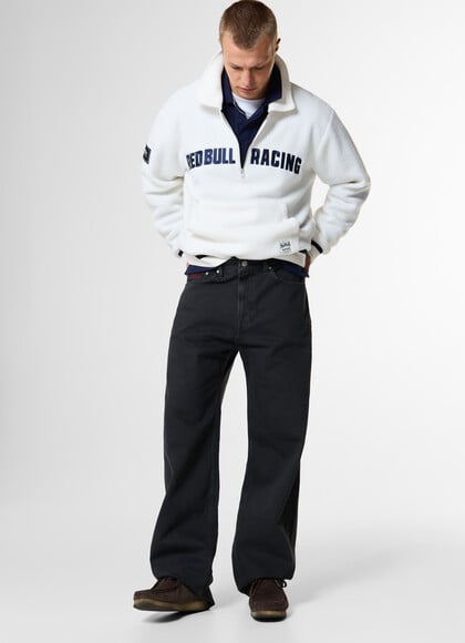 HIGH - RISE LOOSE FIT JEANS