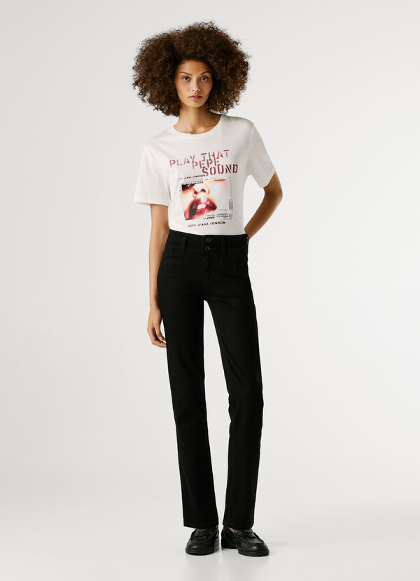 BERYL- MID-RISE STRAIGHT FIT JEANS