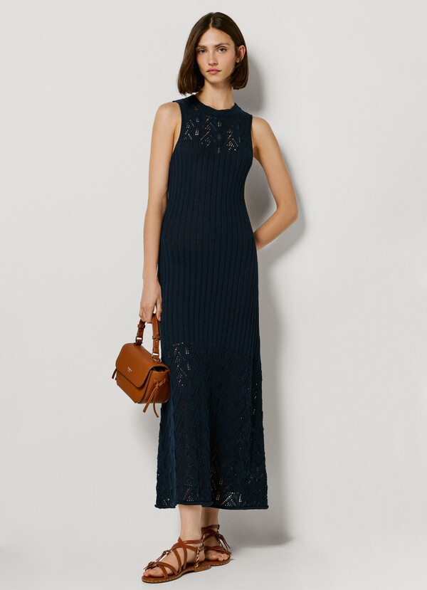 OPENWORK DETAIL MAXI DRESS