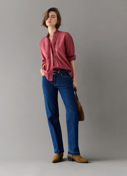 ARROW - MID-RISE STRAIGHT FIT JEANS