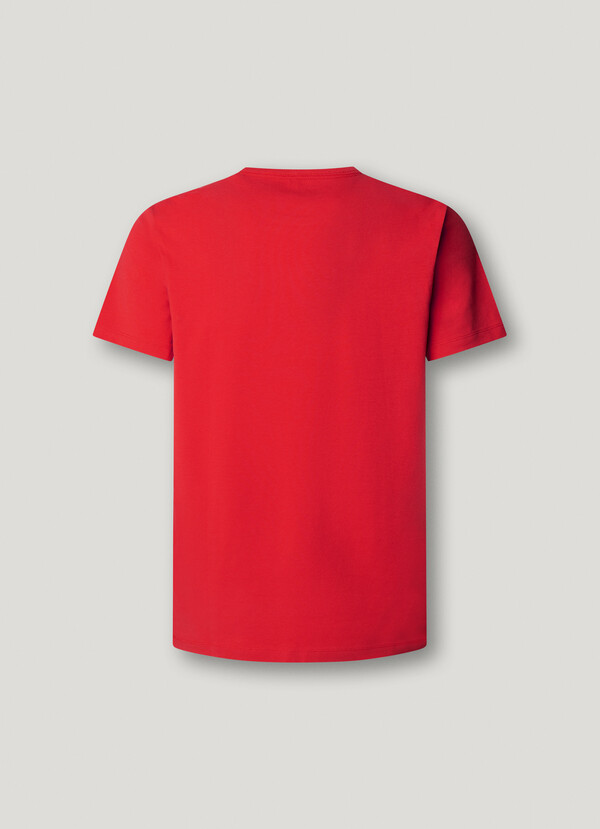 SLIM FIT LOGO PRINT T-SHIRT
