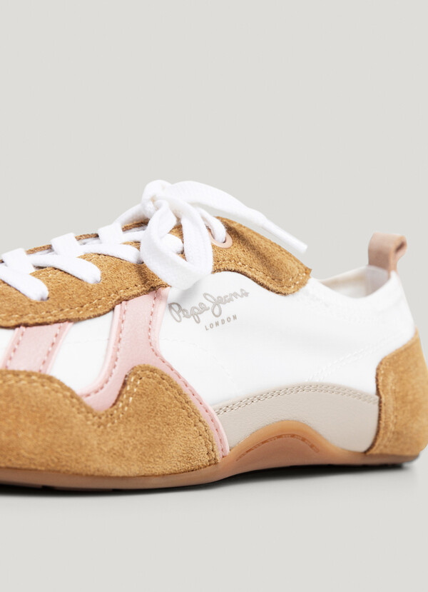TRAINERS WITH SUEDE DETAILS - NOA