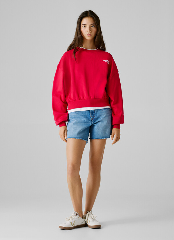 REGULAR FIT CREW NECK SWEATSHIRT