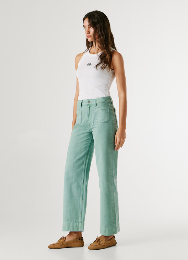 HIGH-RISE STRAIGHT FIT JEANS - LEXA