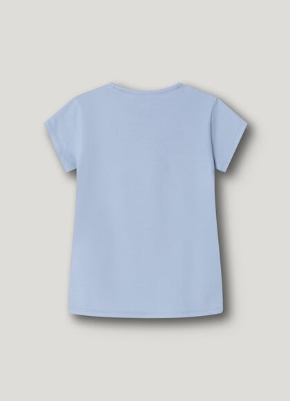 SLIM FIT GLITTER LOGO T-SHIRT