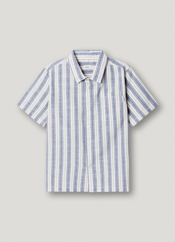 RELAXED FIT STRIPED SHIRT