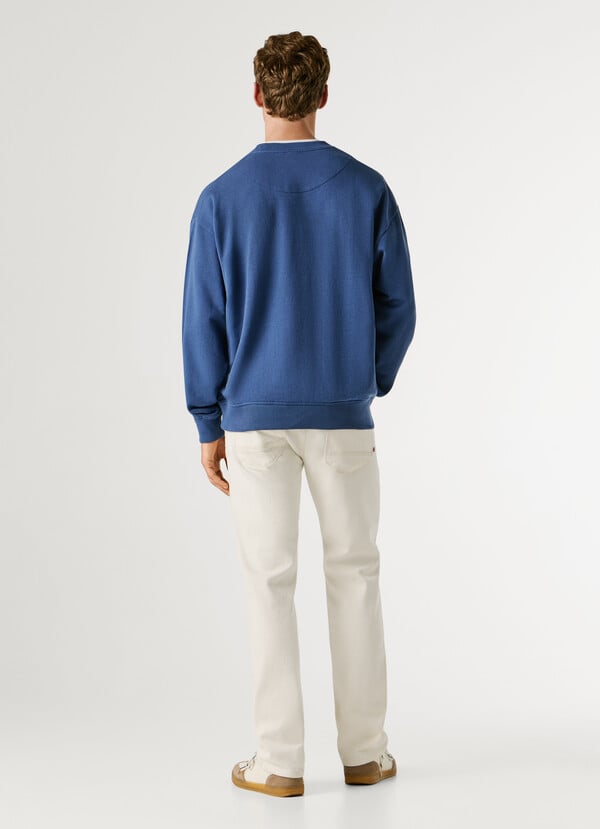 CREW NECK LOGO SWEATSHIRT