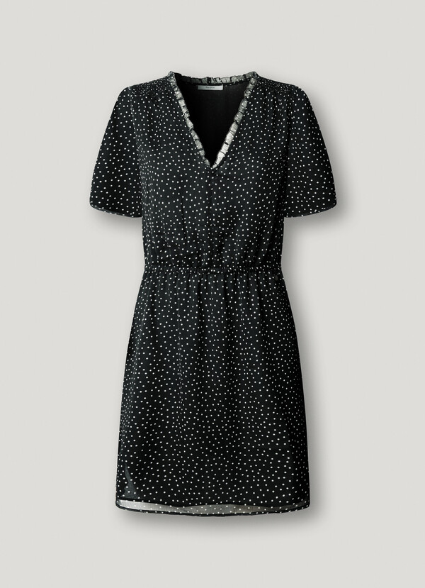POLKA DOT MINI DRESS