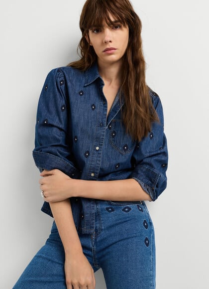 REGULAR FIT DENIM SHIRT