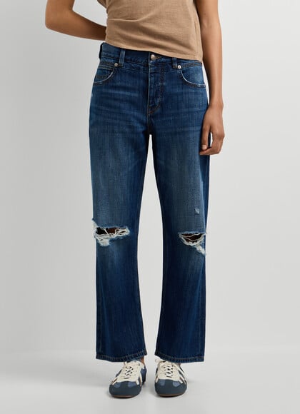 CRAFT - MID-RISE BOYFRIEND FIT JEANS