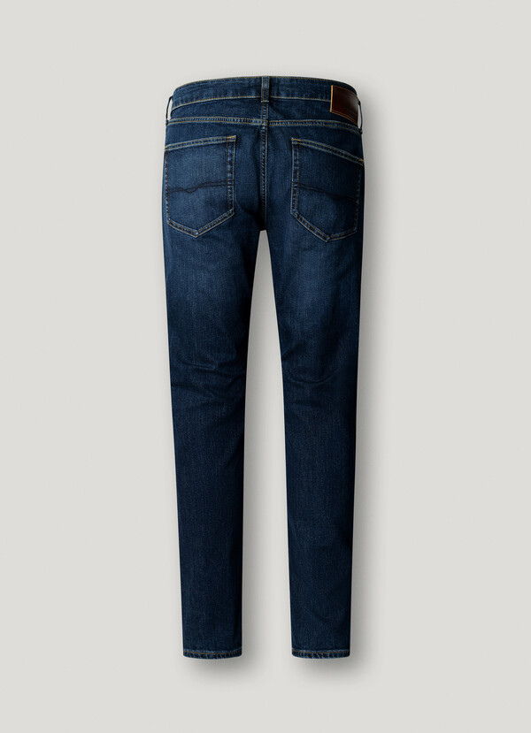 STANLEY - TAPER FIT MID-RISE JEANS