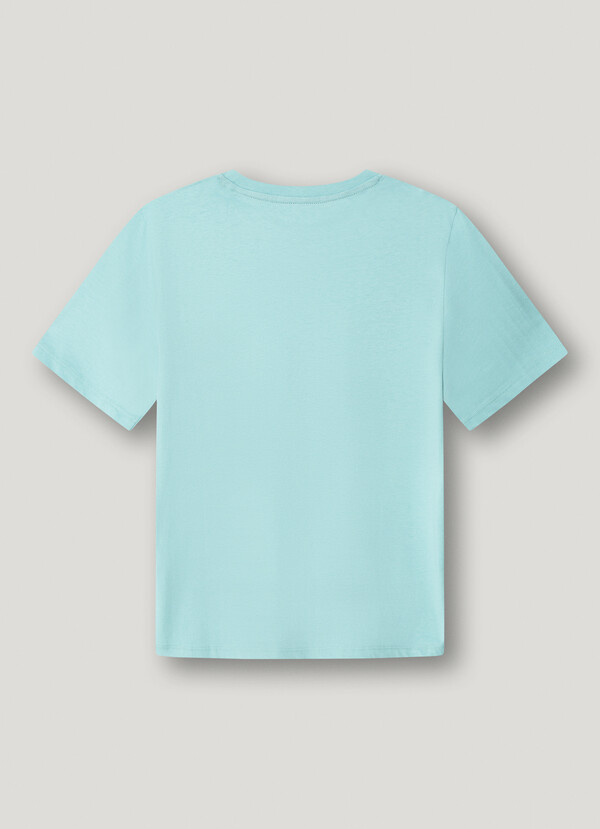 T-SHIRT COUPE REGULAR AVEC LOGO IMPRIM&Eacute;
