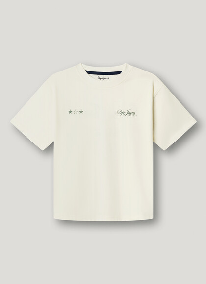 RELAXED FIT BACK PRINT T-SHIRT