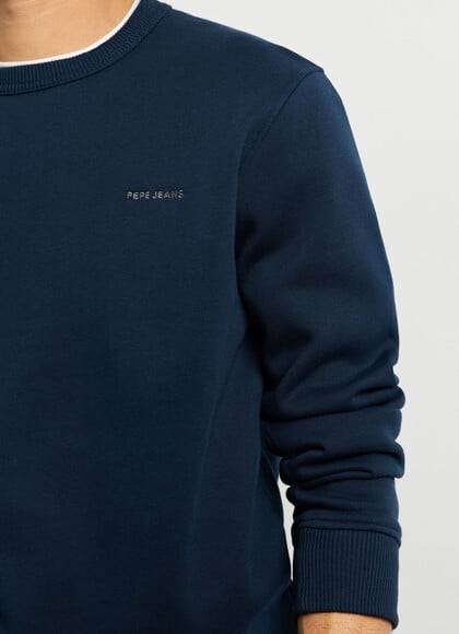 REGULAR FIT CREW NECK SWEATSHIRT