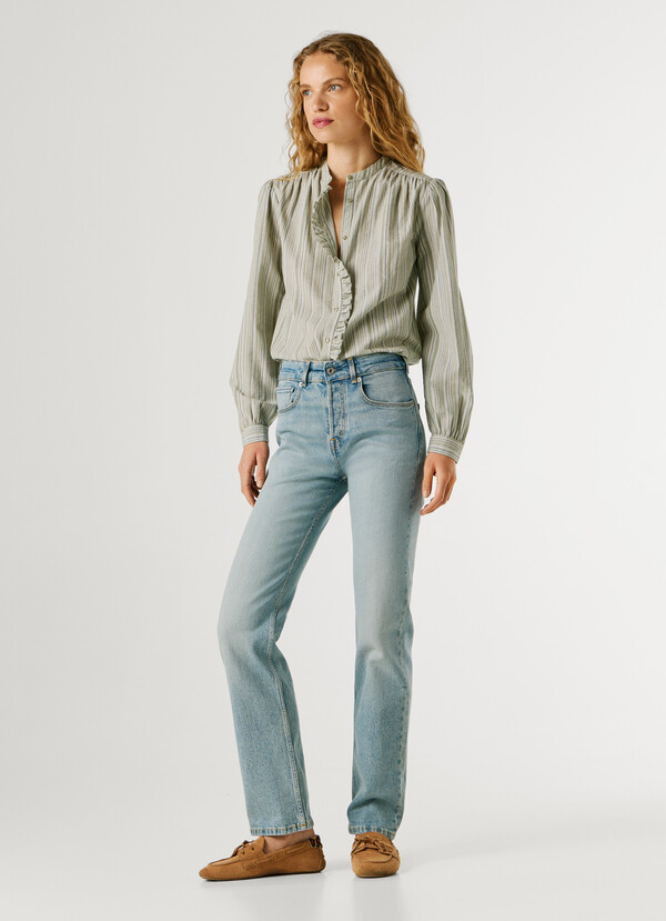 MID-RISE STRAIGHT FIT JEANS - ARROW