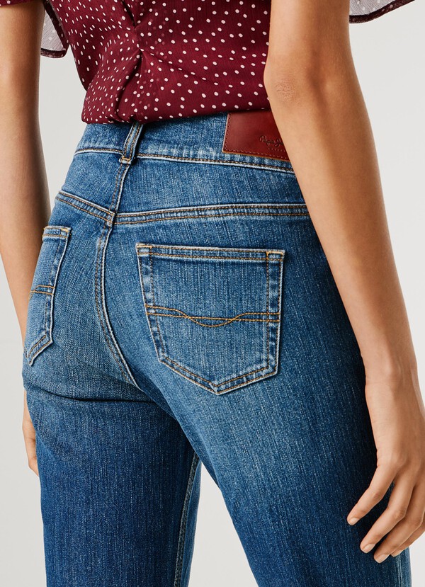 MID-RISE FLARE FIT JEANS - VENUS