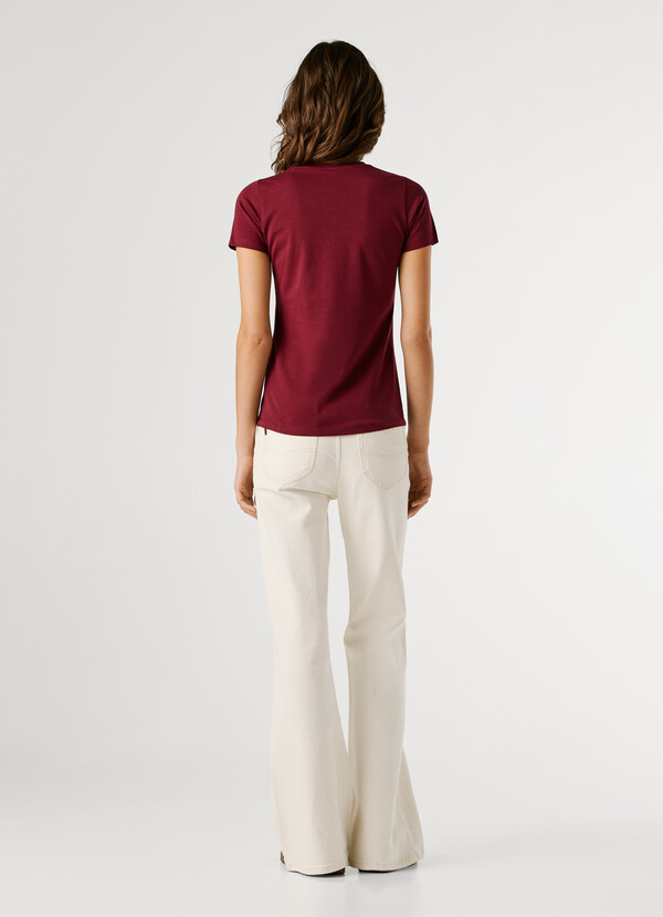 SLIM FIT LOGO PRINT T-SHIRT