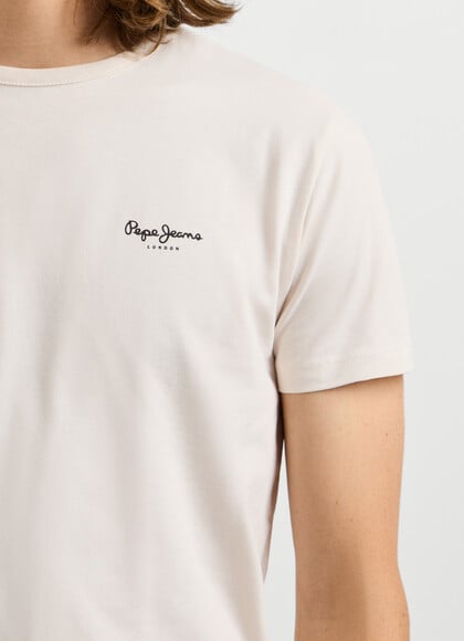 SLIM FIT LOGO PRINT T-SHIRT