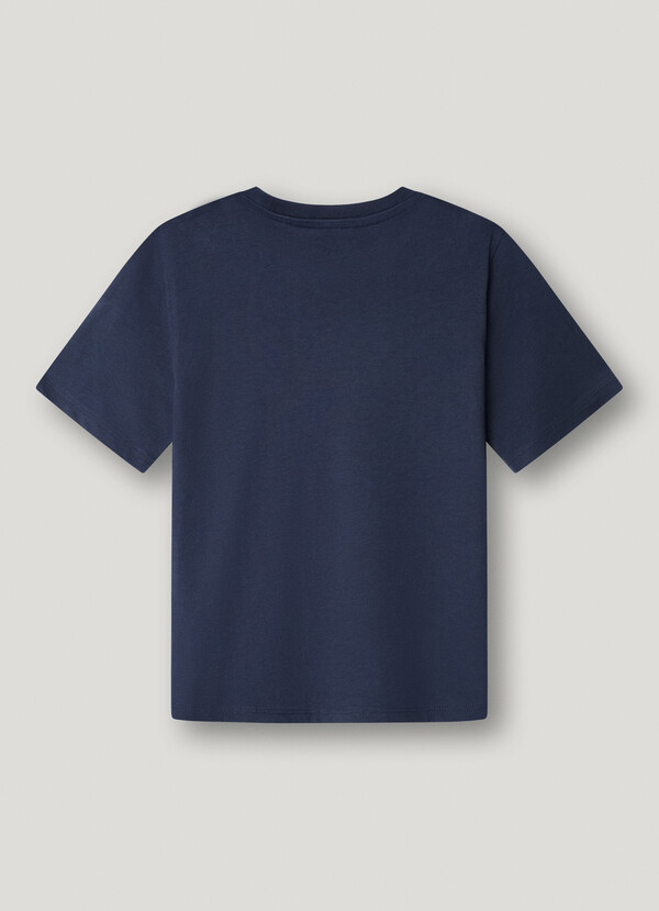 T-SHIRT COUPE REGULAR AVEC LOGO IMPRIM&Eacute;