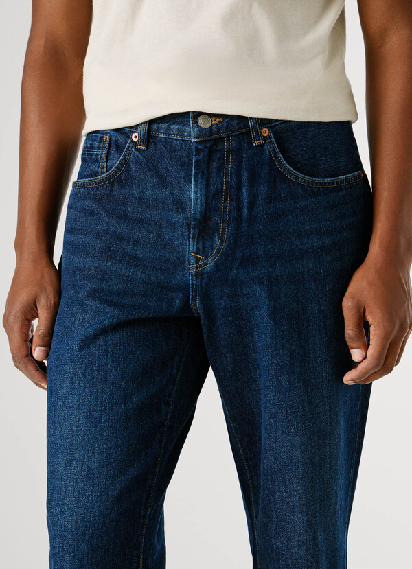 TAPER FIT LOW-RISE JEANS - CAMDEN