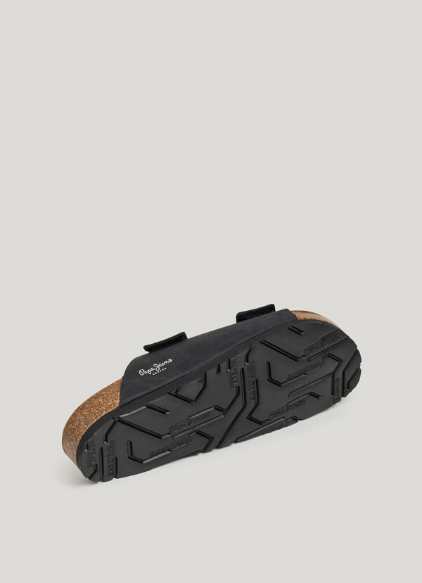 SANDALS WITH DOUBLE VELCRO CLOSURE