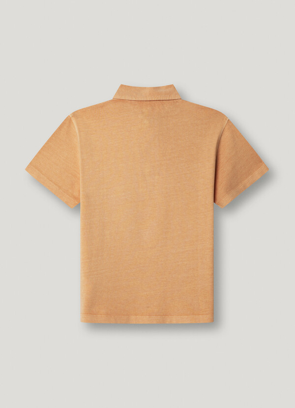 GARMENT DYED REGULAR FIT POLO