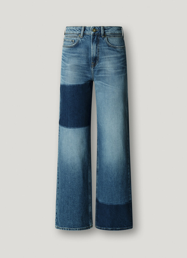 HIGH-RISE STRAIGHT FIT JEANS - LEXA