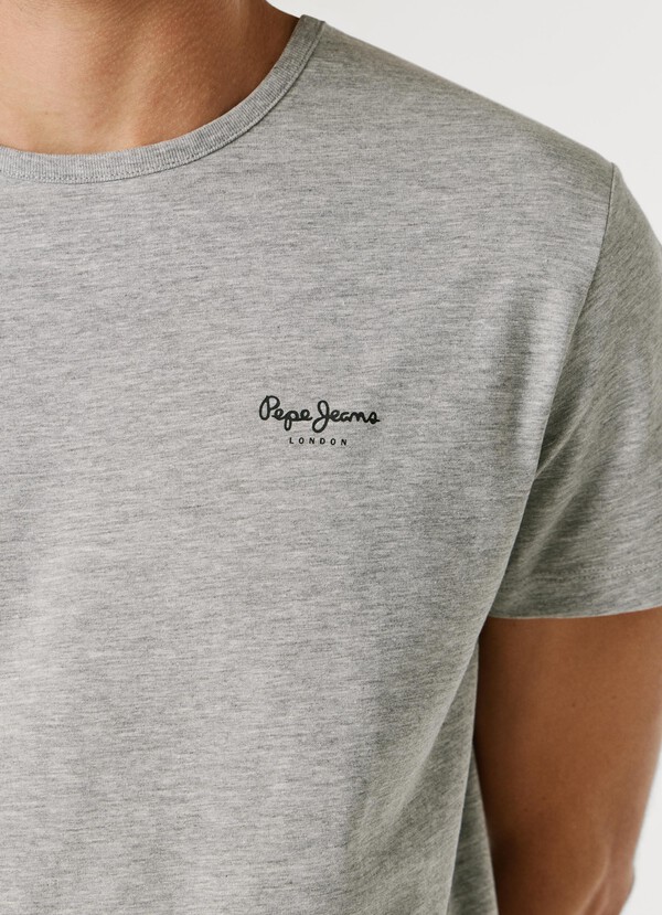 SLIM FIT LOGO PRINT T-SHIRT