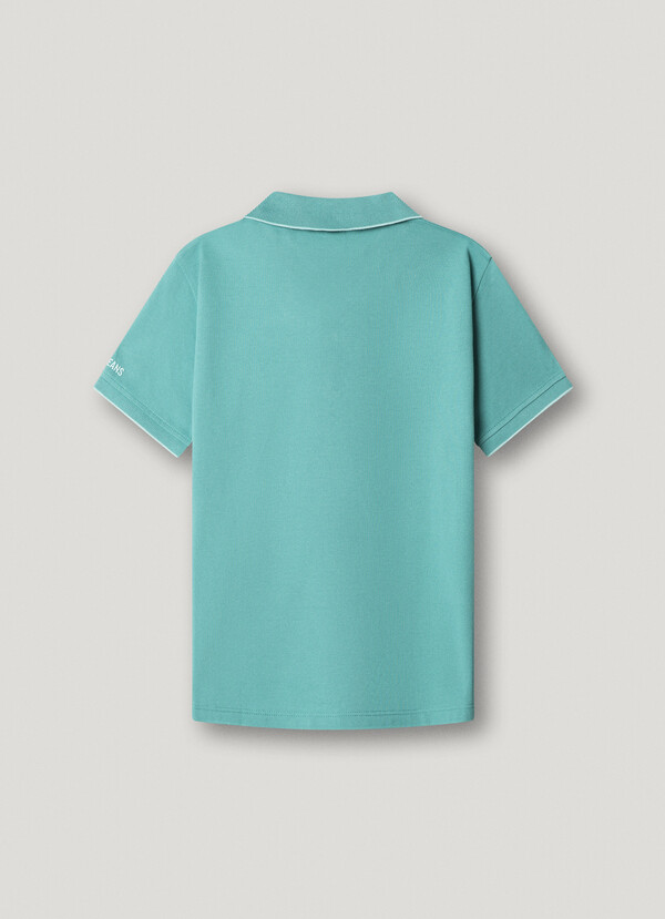 REGULAR FIT PIQU&Eacute; POLO
