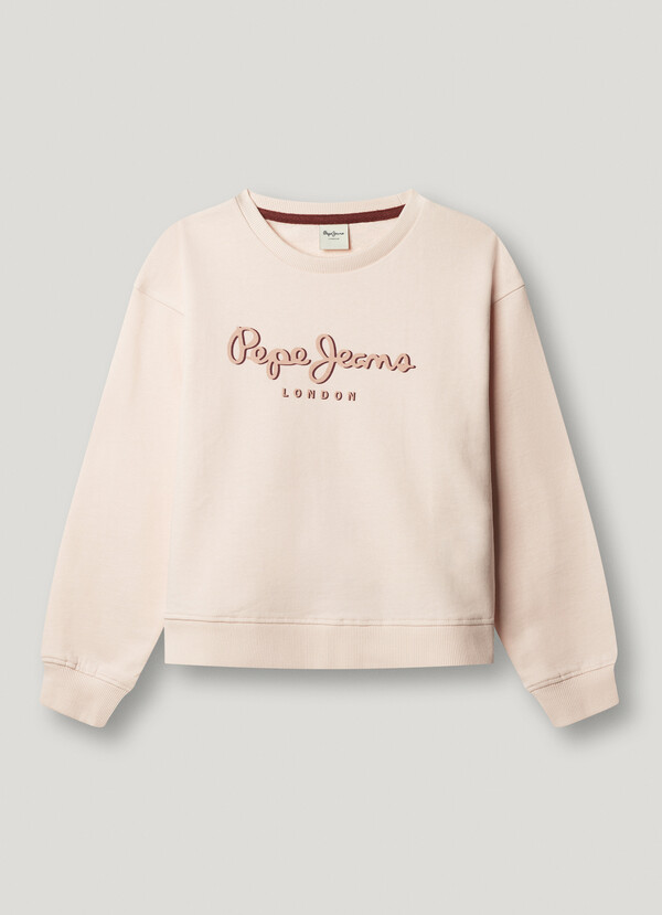 RELAXED FIT CREW NECK SWEATSHIRT