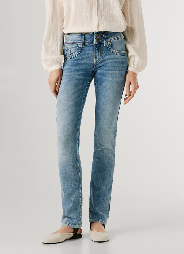 LOW-RISE SLIM FIT JEANS - VENUS