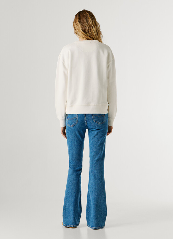 CREW NECK LOGO SWEATSHIRT