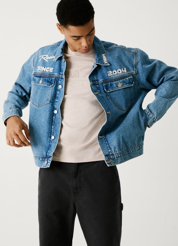 RELAXED FIT DENIM JACKET