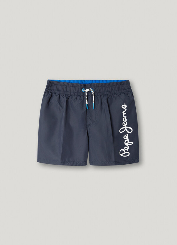 PRINTED LOGO SWIM SHORTS