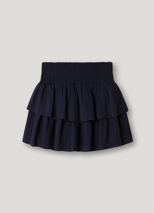 RUFFLES MINI SKIRT