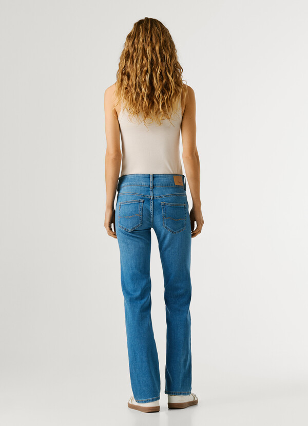LOW-RISE STRAIGHT FIT JEANS - VENUS