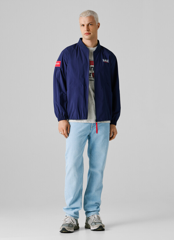 BACK PRINT BOMBER JACKET