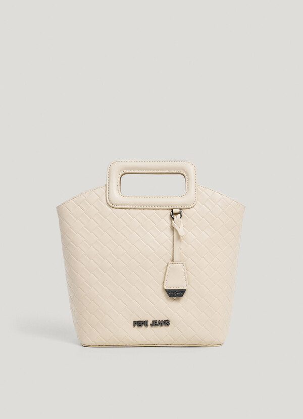 SAC CABAS EFFET CUIR