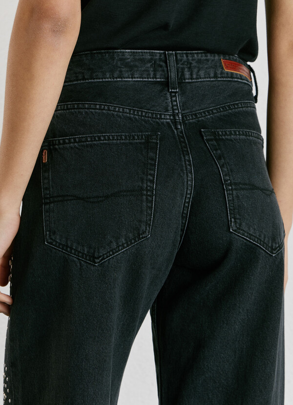 MID-RISE WIDE FIT JEANS - LINA