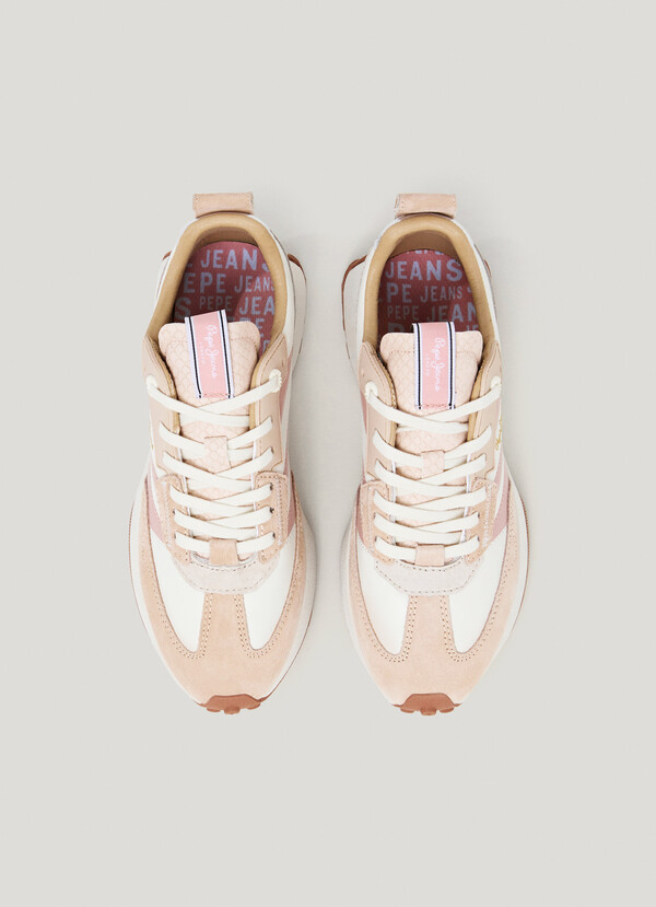 ZAPATILLAS CON DETALLES EN ANTE - LUCKY