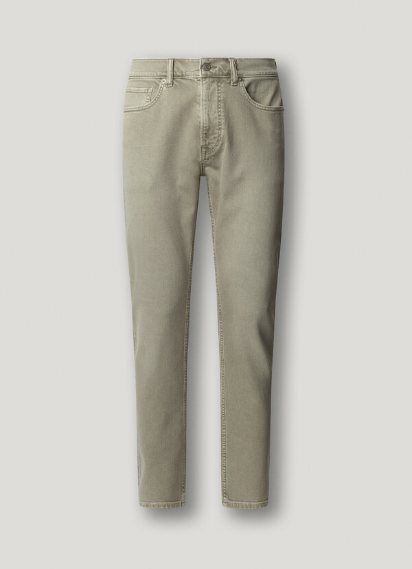 TAPER FIT MID-RISE JEANS - STANLEY