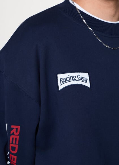 CREW NECK LOOSE FIT SWEATSHIRT